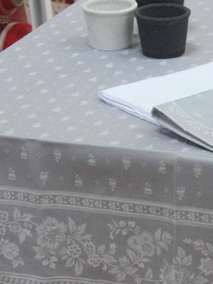 Nappe Jacquard Durance gris