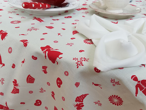 Colmar rouge - nappe enduite