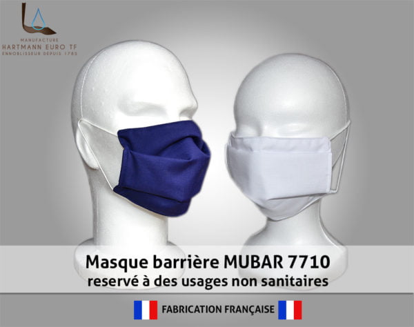 Masque barrière uni