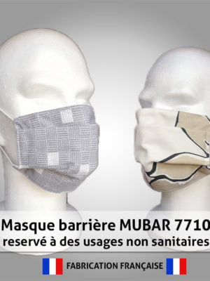 Masque barrière fantaisie