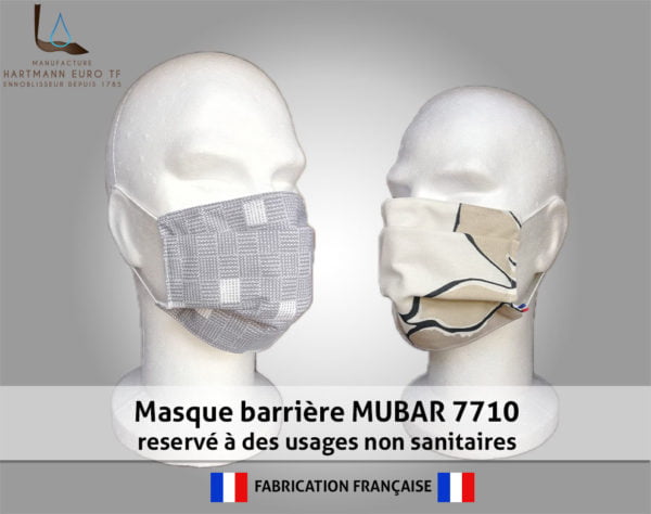 Masque barrière fantaisie