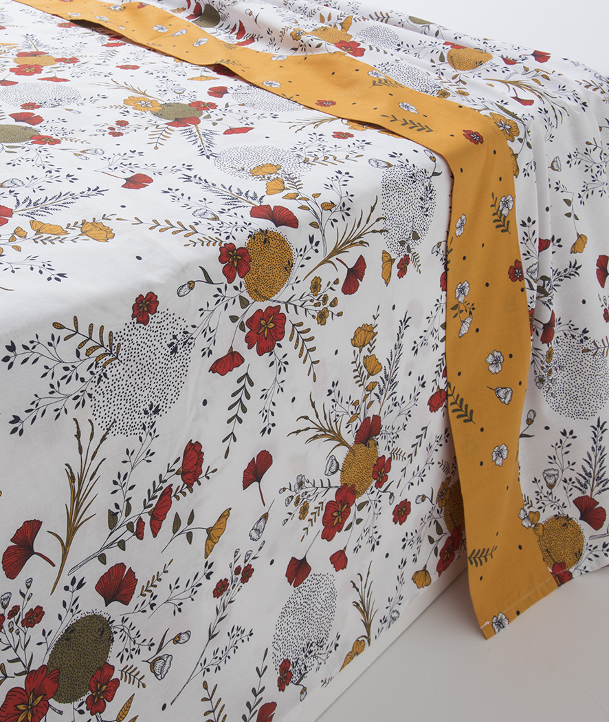 Drap Plat Blanc 240x300 Cm – Microfibre 82 G/m² Douce Et