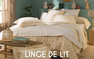 LA MAISON DE BALMY - MENU - LINGE DE LIT