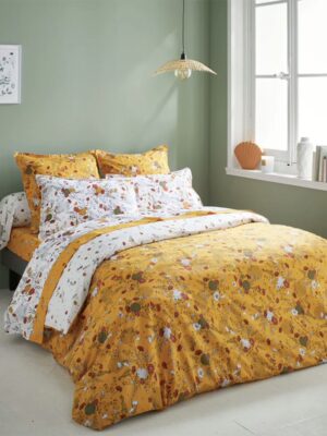 Parure de lit ELIXIR - AMBIANCE JAUNE