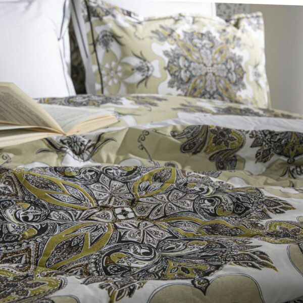 Housse de couette - JULIETTE vert – Image 3