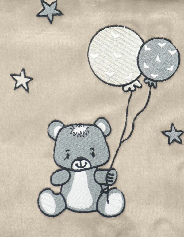 Plaid polaire BEAR – Image 3