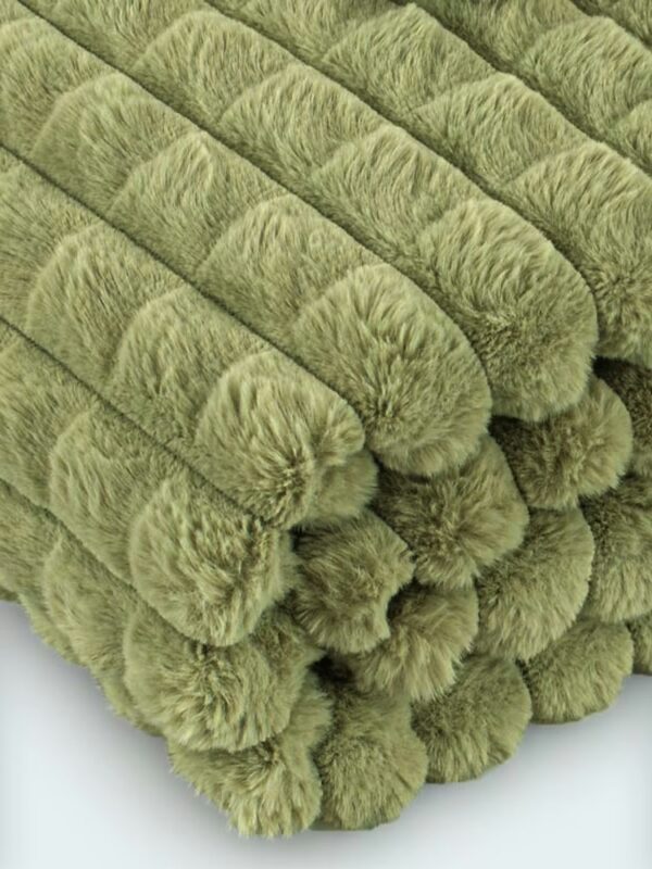 Plaid couvre-lit - OLIVE