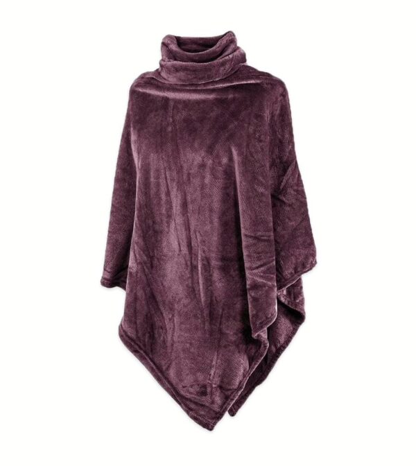 Poncho Aubergine