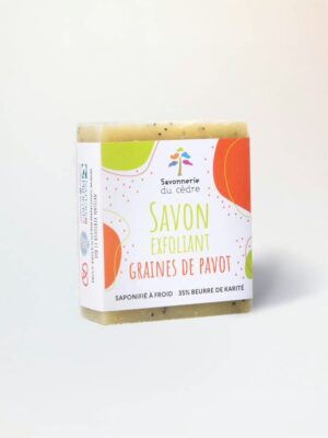 Savon Bio & Surgras -  GRAINES DE PAVOT
