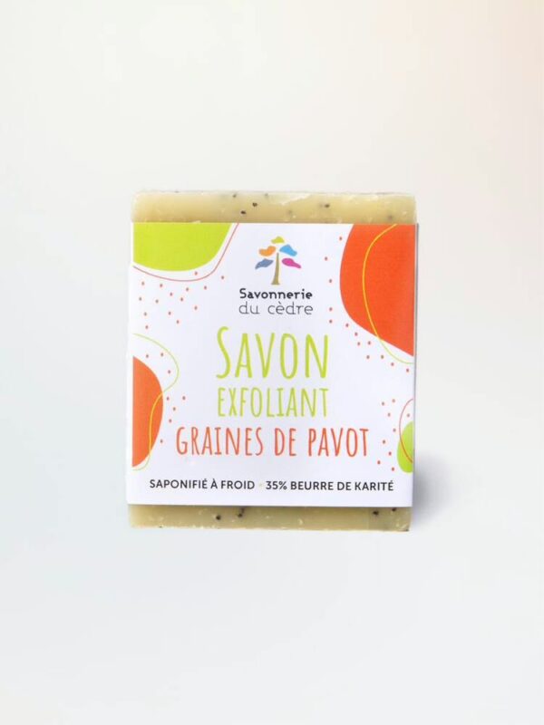 Savon Bio & Surgras -  GRAINES DE PAVOT – Image 2