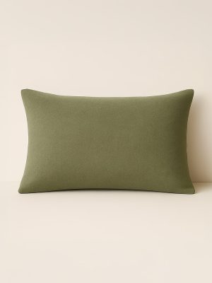 Taie d'oreiller rectangulaire - KAKI