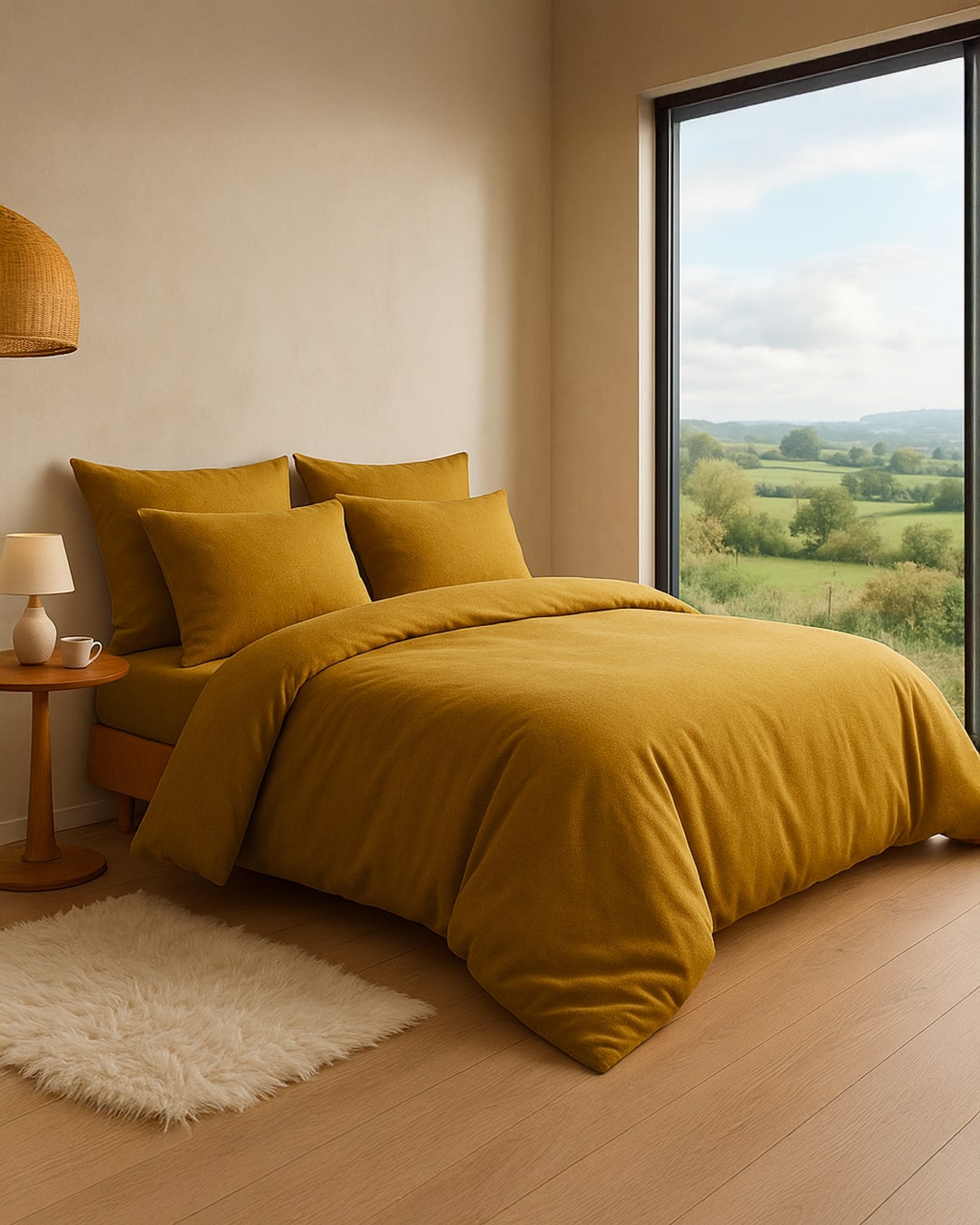 Parure en flanelle - OCRE