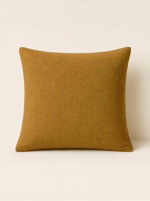 Taie d'oreiller carré - OCRE