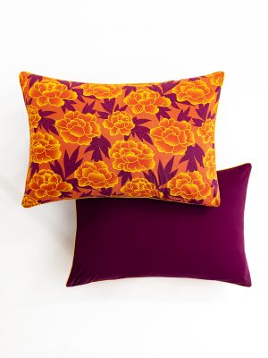 Taie d'oreiller - rectangle - PIVOINE