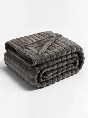Plaid couvre-lit 220x240 – Vison