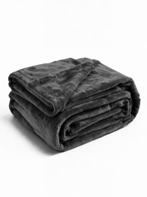 Grand plaid polaire 220x240 – Souris