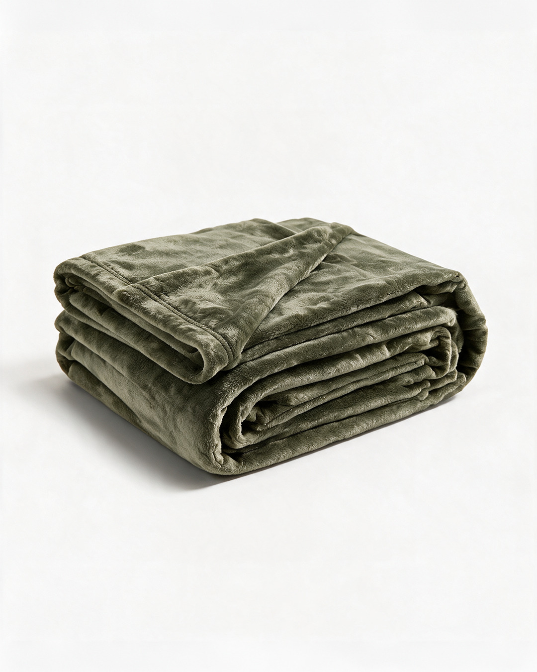 Plaid polaire 150x200 – Olive