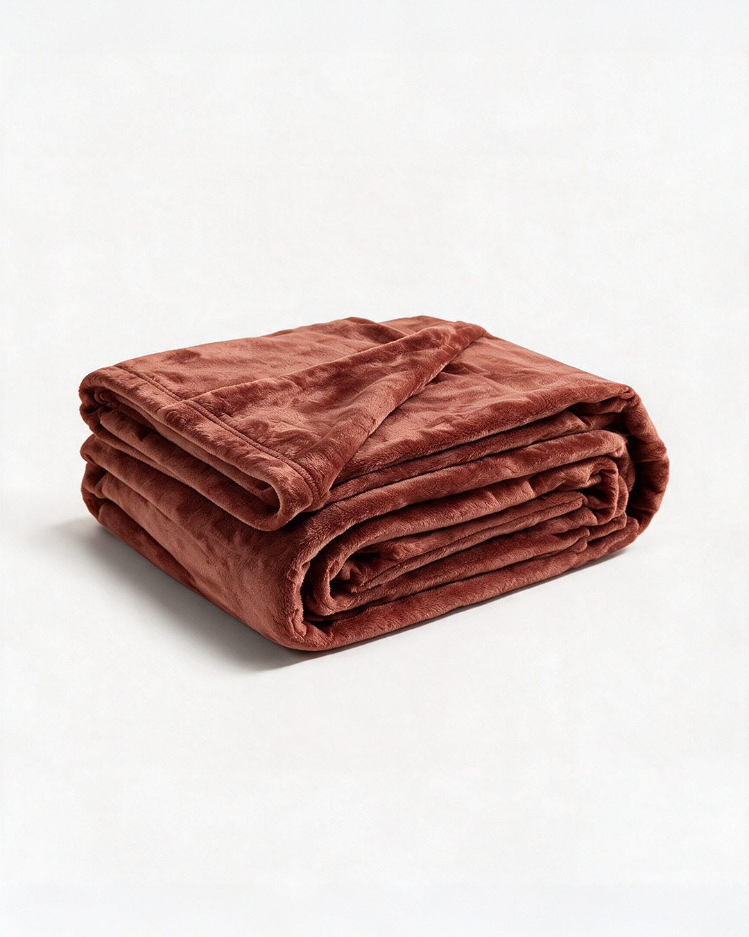 Plaid polaire 150x200 – Terracotta